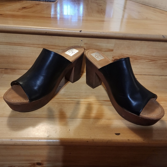 Dolce Vita Women's Block Heeled Backless Sandals - Picture 3 of 12